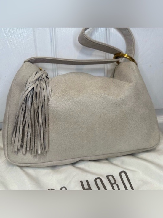 HOBO Handbags - HOBO HARK LEATHER CONVERTIBLE SHOULDER WRISTLET PEBBLE BUFFED HIDE BAG
